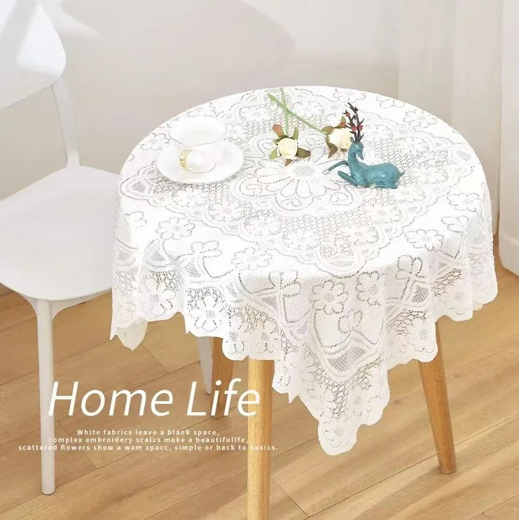 

Lace sofa backrest table cloth cover (plum blossom series)
