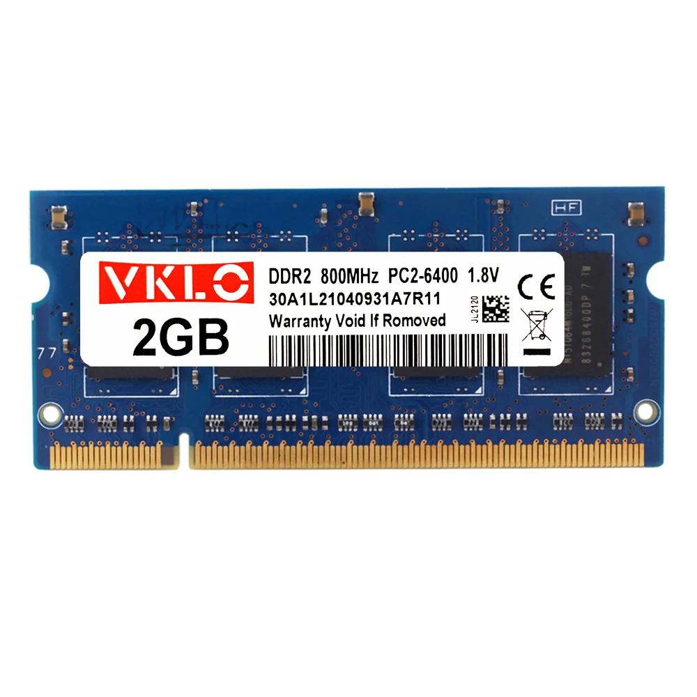 

2023 20GB(2GBX10) PC2-6400S DDR2 800MHz 204pin 1,8 V Blue SO-DIMM RAM Memory для ноутбука, оптовая цена