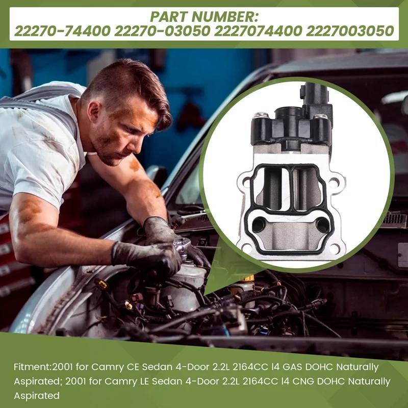 22270-74400 клапан контроля скорости холостого хода воздуха для Toyota Camry CE LE XLE Solara SE 22270