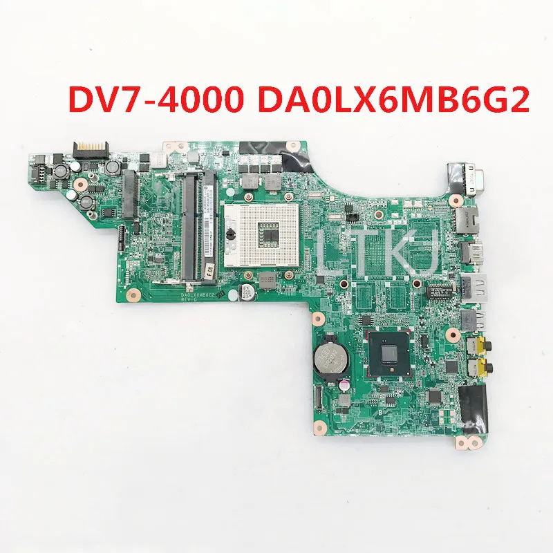 DA0LX6MB6G2 Mainboard For HP DV6 DV6-3000 DV7-4000 Laptop Motherboard SLGZS HM55 100% Full Tested Working Well