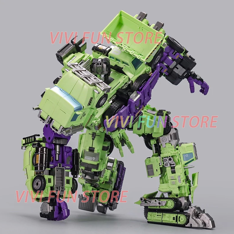 Фото В наличии MECHA INVASION GIANT LEGION Devastator Scrapper Hook Mixmaster Scavenger Bonecrusher Long Haul Модельные игрушки GLA-01-06 №3