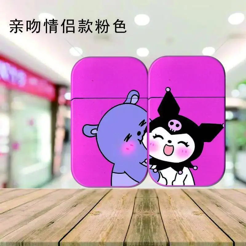 

Explosive couple Kulomi gas lighter pink flame ins cartoon creative personality internet celebrity gift for boyfriend vocaloid