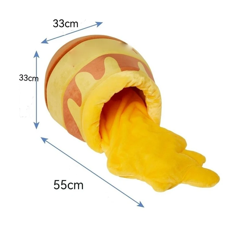 

Cat Bed House Pet Accessories Four Seasons Mat Cats Cushion Basket Honey Jar Shape Pets Product Dog Supplies New Style