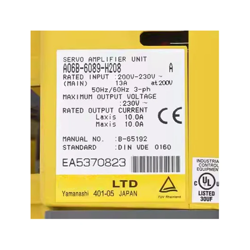 

A06B-6089-H208 Brand Original, On-site Photos Taken, One-year Warranty