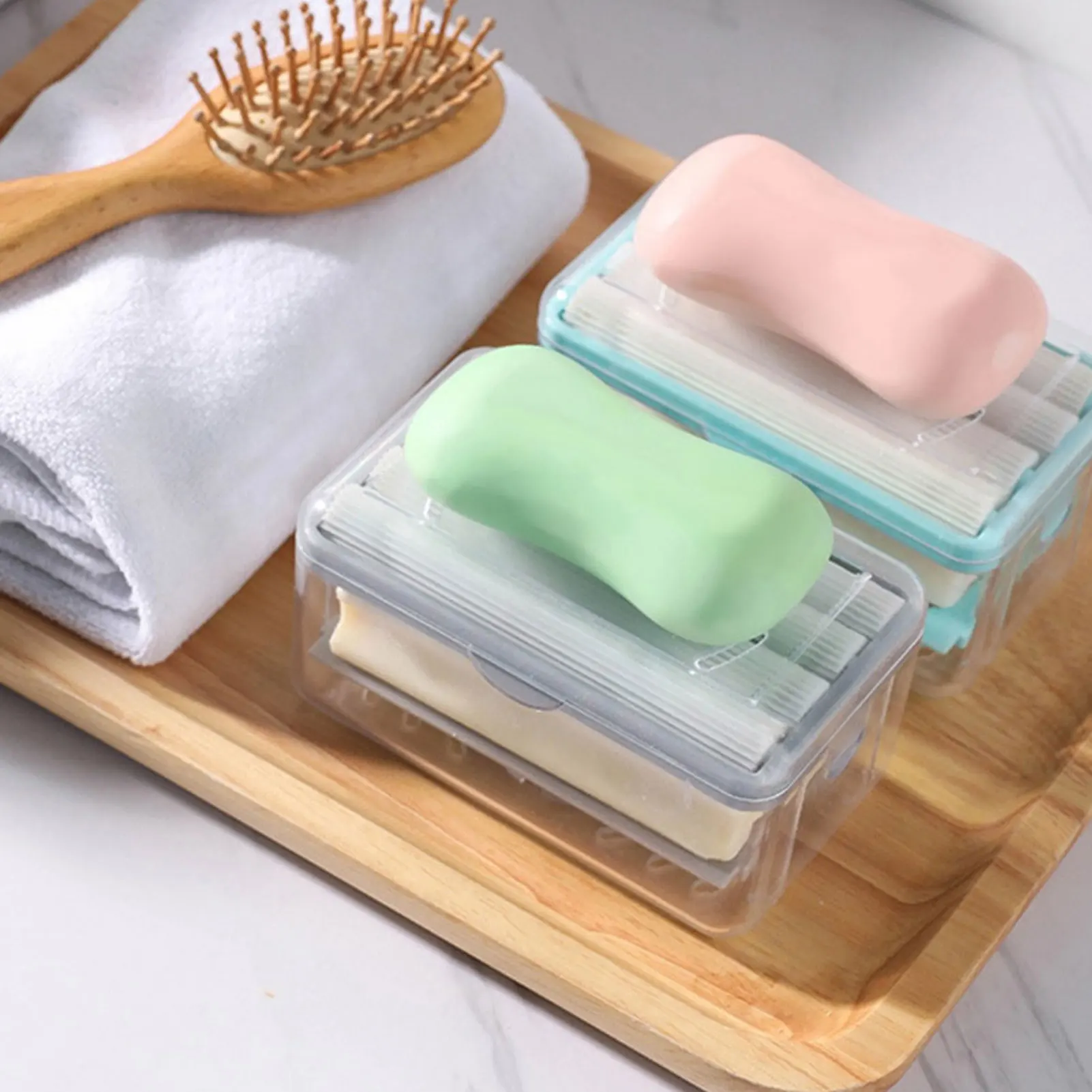 

Hands Free Foaming Soap Dish Multifunctional Soap Dish Hands Free Foaming Soap Box Draining Household Storage Rack Bathroom Tool