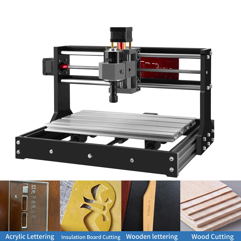 

TTC3018S PRO CNC Engraver Wood CNC Router Machine GRBL ER11 Hobby DIY Engraving Machine for Wood PCB PVC Mini CNC 3018 Engraver