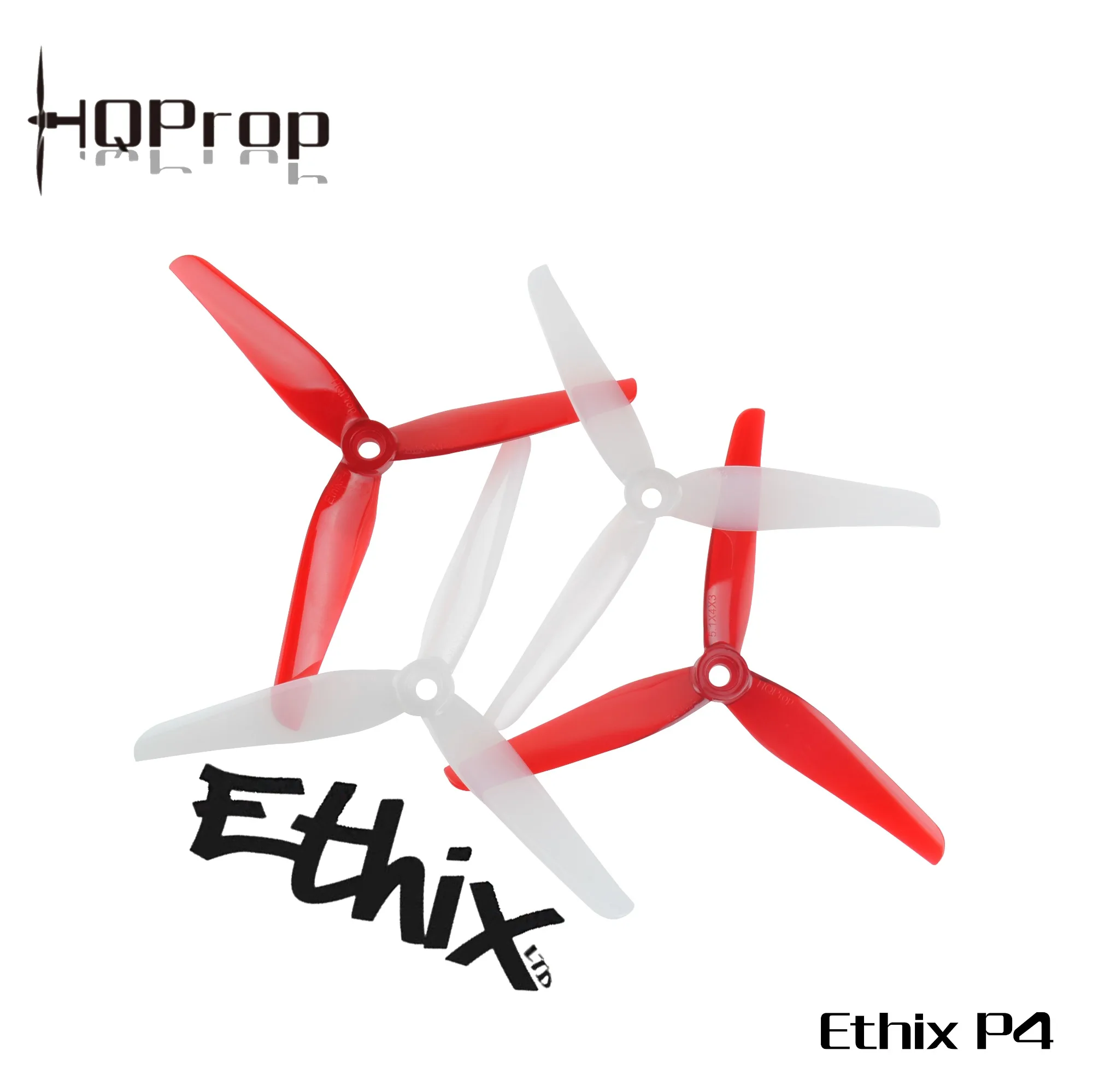 

HQProp Ethix P4 Candy Cane 5140 5.1X4.0 5,1 дюймов 3-лопастный поликарбонатный пропеллер RC Дрон FPV Racing DIY аксессуары пропеллер