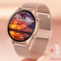 2022 new 360360 hd screen fashion ladies smart watch bluetooth call watches men heart rate blood oxygen smartwatch women health