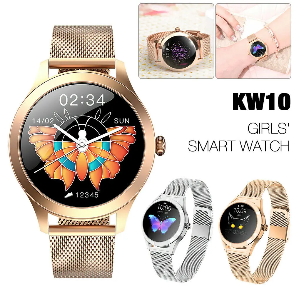 

Waterproof Smart Watch Women Lady Heart Rate Fitness Tracker For iPhone Android