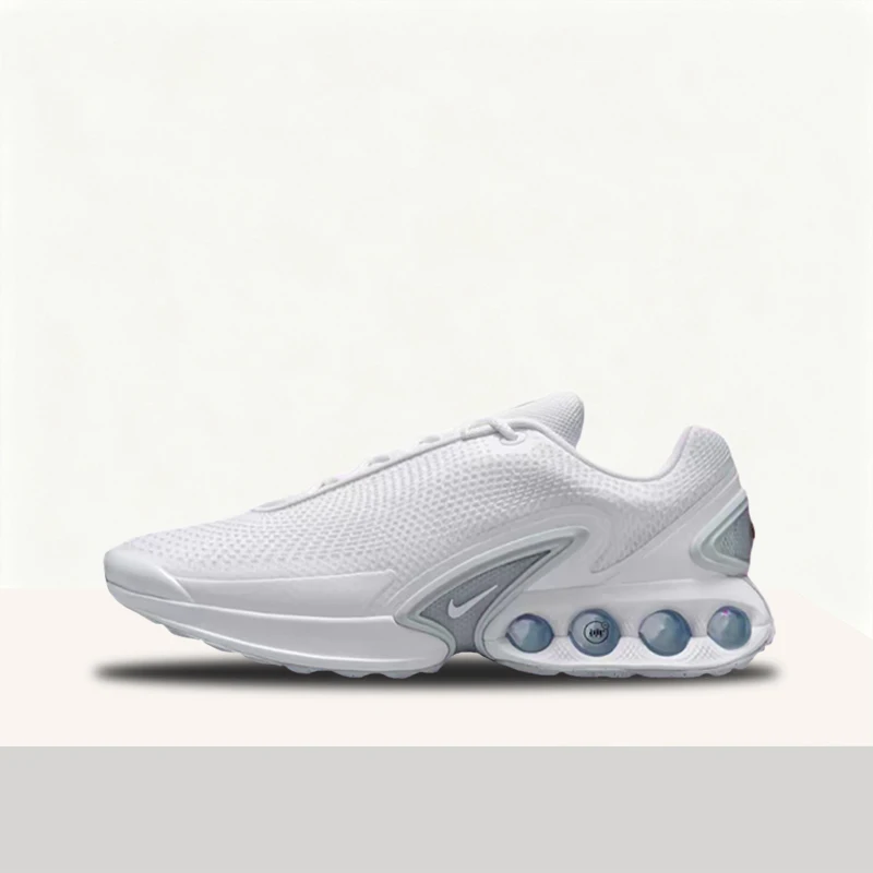 Фото Дышащие, комфортные, амортизирующие повседневные кроссовки Nike Air Max Dn Mesh с низким верхом для мужчин и женщин - белые DV3337-101 №1