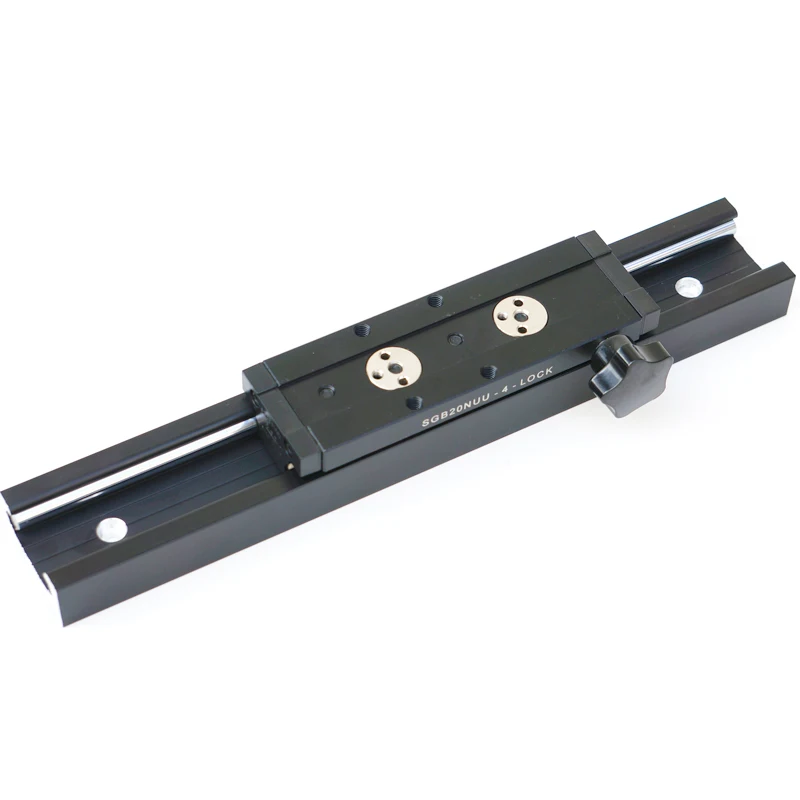Двухосевая линейная направляющая SGR20N 200 300 400 500 600 700 800 900 1000 1200 1400 мм роликовая