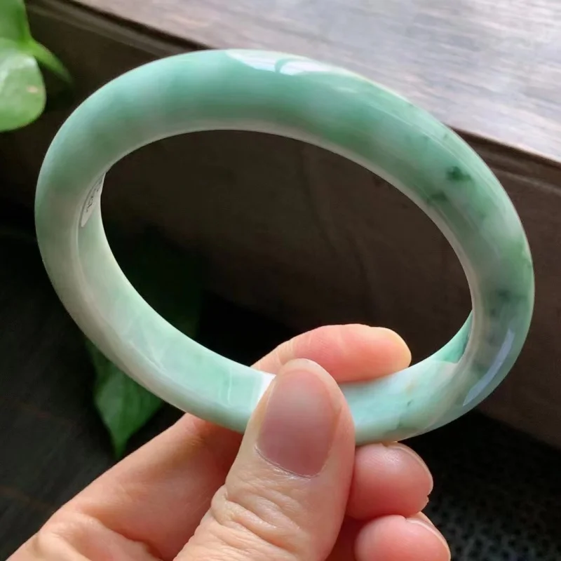 Плавающие цветы браслет Розничная продажа шахтная древесина ПОДЛИННЫЙ НЕФРИТ