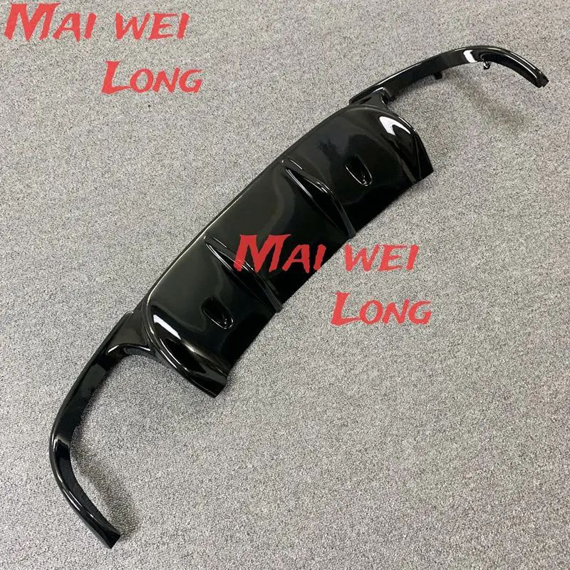 Для Porsche 911 991 Carrera &amp S 2012-2015 V-образный автомобильный задний бампер разделитель губ