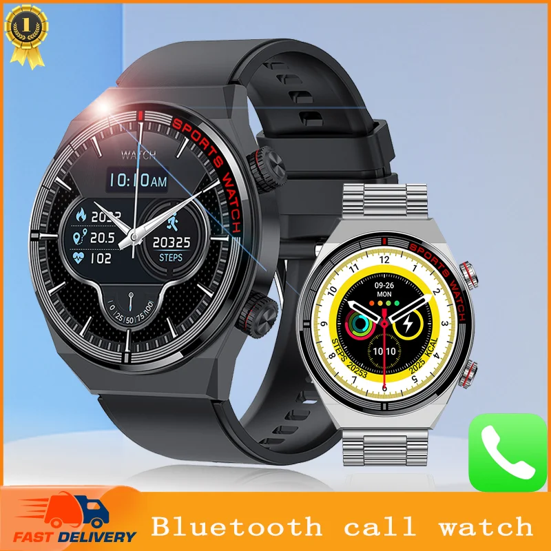 

2023 new smart watch heart rate, blood oxygen monitoring, Bluetooth call sports step meter information reminder