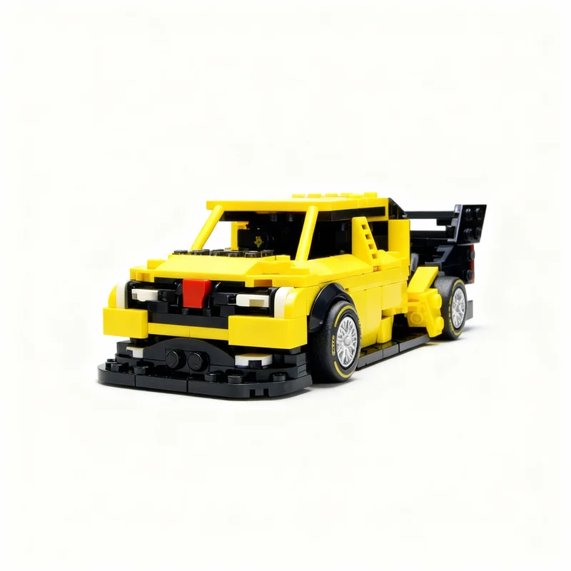 Фото 397 деталей MOC Hondaed Hoonigan Ridgeline IndyCar City Champions, модель из строительных блоков, игрушки, архитектурный конструктор, рождественский подарок, художественные кирпичики. №2