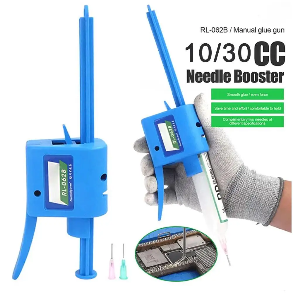 

High Quality Needle Booster 10CC/30CC Tin Slurry Welding Manual Cylinder Wholesale Glue Glue Oil Needle Push Gun Bracket