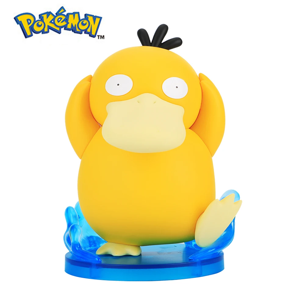 

Pokemon In Stock Original Genuine Psyduck 16CM Cute Kawaii Anime Figure PVC Collectible Boxed Models Figurines Toys Gifts