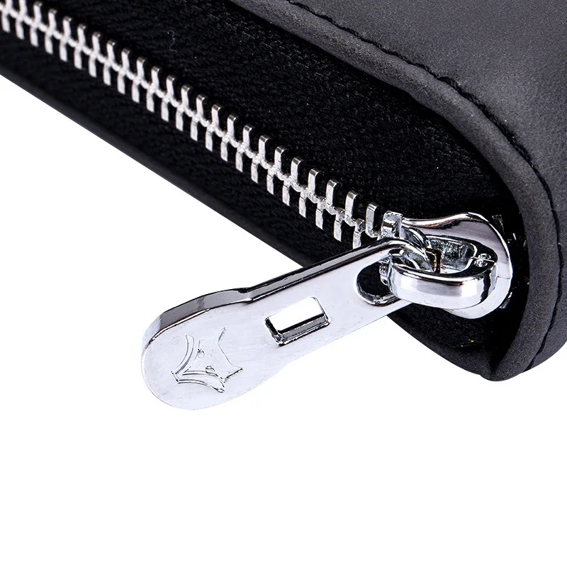 Men and women leather organ card holder Leisure anti-theft rfid passport cover bag Trendy multi-card soft wallet men | Багаж и сумки