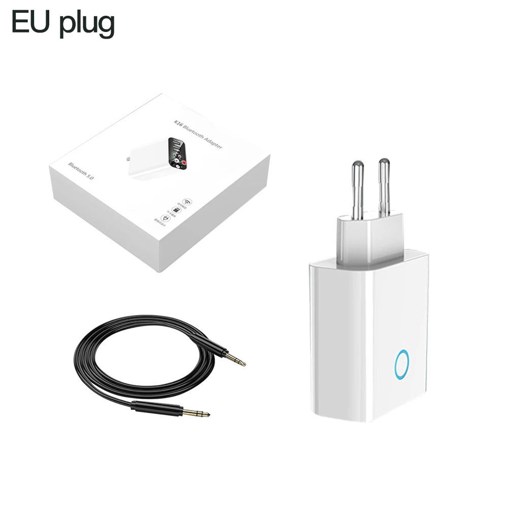

5.0 Audio Adapter Wireless Audio Transmitter Receiver TF Card AUX USB Charger for Phone TV PC Headphones Home Stereo