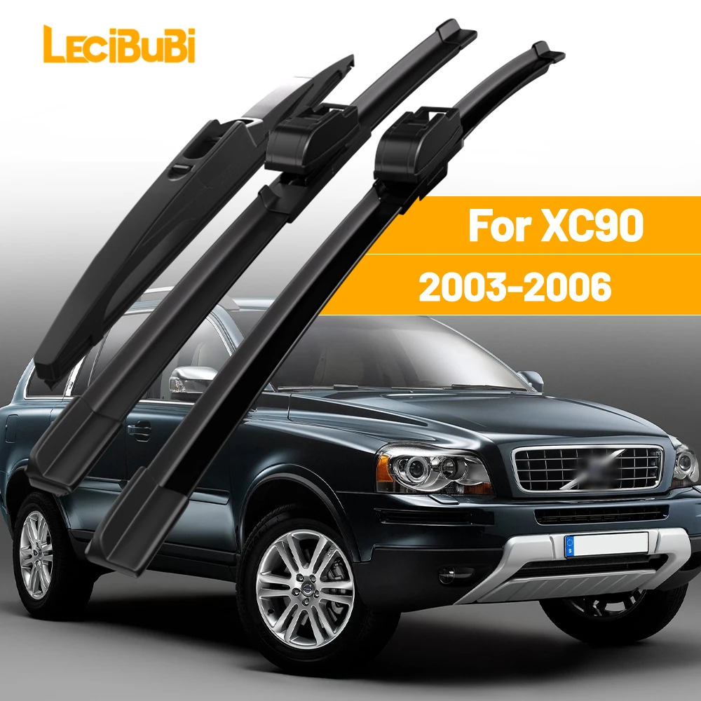 

Для Volvo XC90 2003-2006 1 комплект, щетки стеклоочистителя переднего и заднего стекла, дворники 2004 2005, аксессуары
