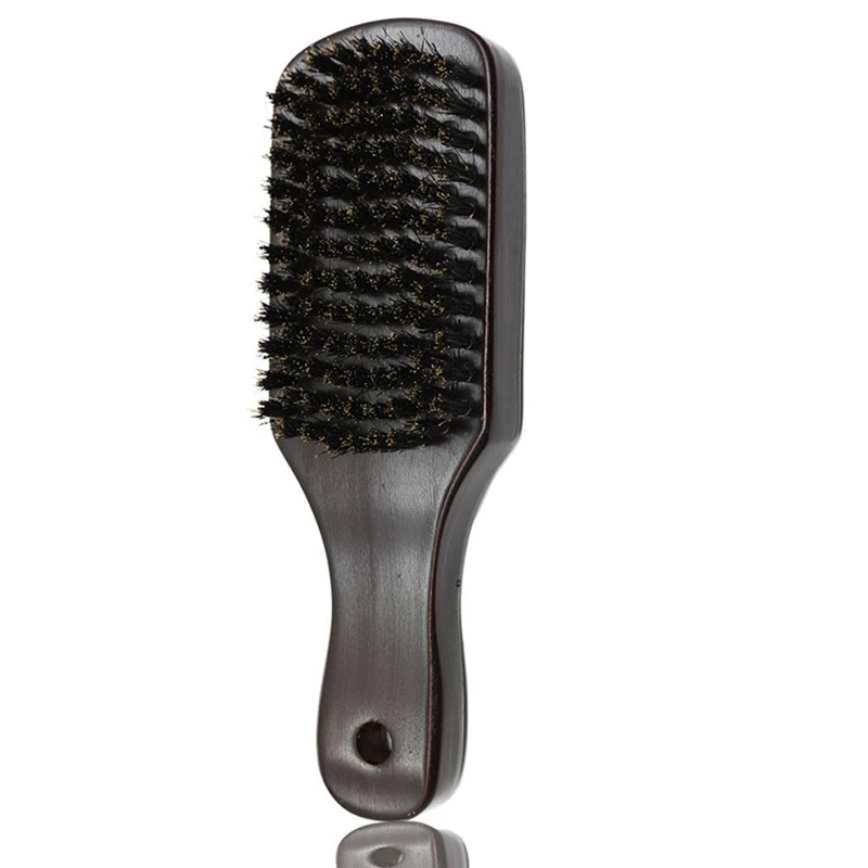 

Small Size Solid Wood Mustache Beard Brush Men's Beard Shaving Comb Facial Hair Cleaning Brush Shaving Brushes Tools For Beauty