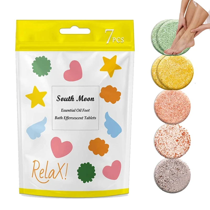 

Natural Herbal Essential Oil Foot Bath Effervescent Tablets Lympatic Drainage Ginger Foot Soak Foot Spa Foot Care Foot Spa