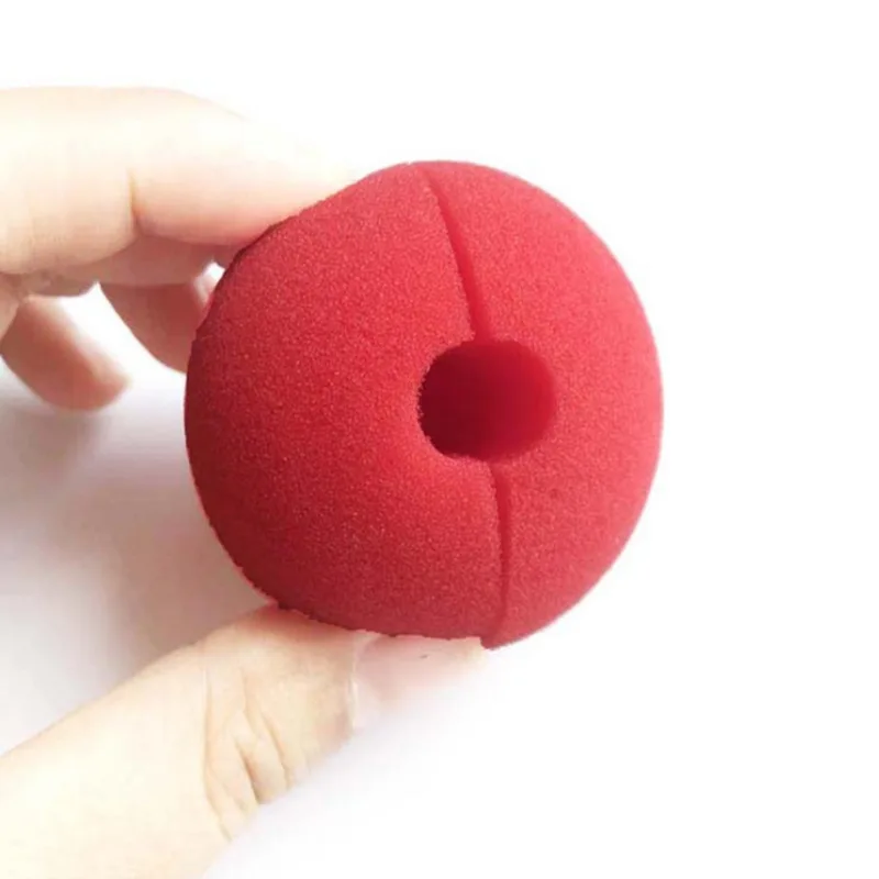 

DONYAMY Красный клоуны нос из пвх 10 шт