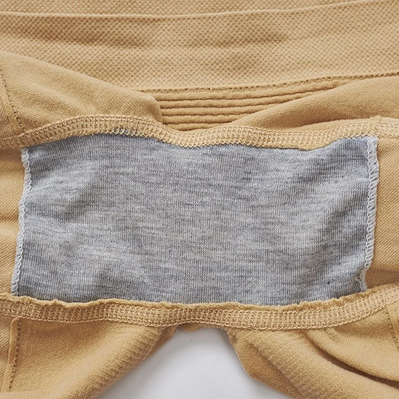 Шорты женские эластичные бесшовные боксеры со средней талией однотонное нижнее