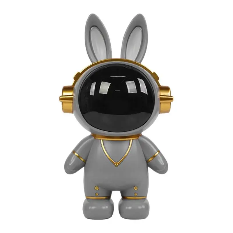 

Rabbit Astronaut Money Banks Rabbit Astronaut Money Storage Box Portable Decorative Coin Bank Money Saver Storage Box For