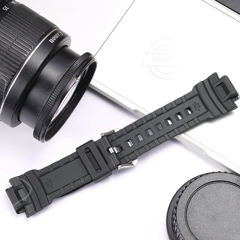 Resin Strap For CASIO Protrek PRG 270 Rubber Band Men's Sports Waterproof Bracelet 18mm Watch Accessories