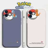 pokemon pikachu phone case for iphone 11 12 pro max 7 plus xs xr xs max 13 pro 7 8 6s transparent phone c hot silicone case gift