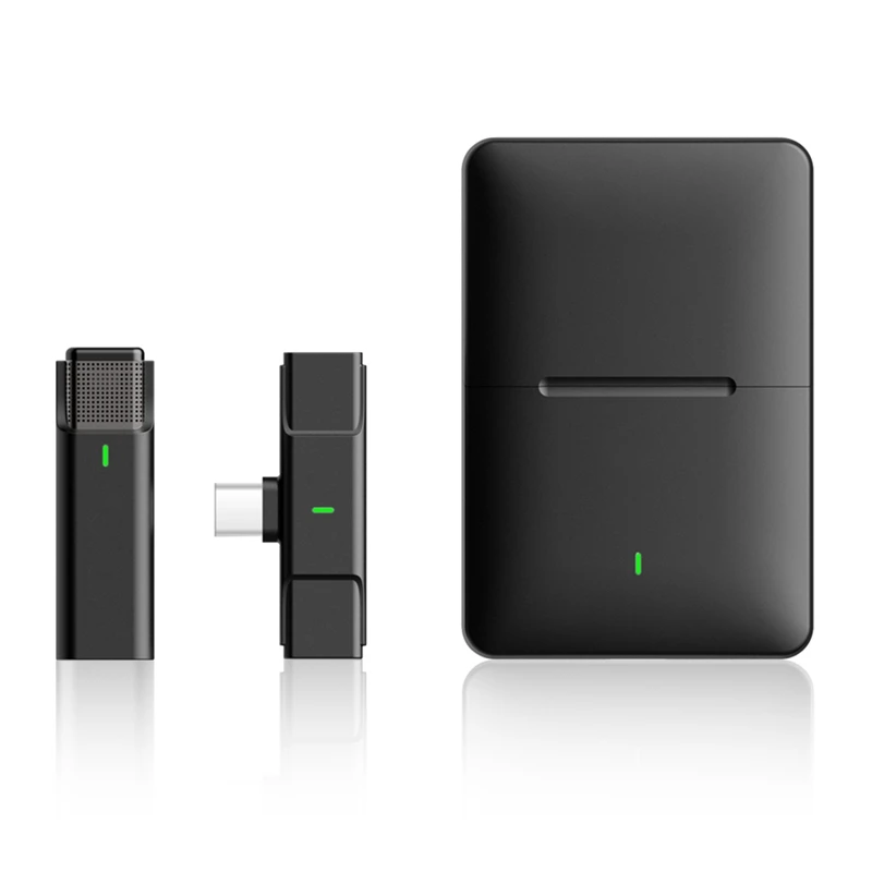 

Беспроводной петличный микрофон с зарядным устройством, диапазон 300 м