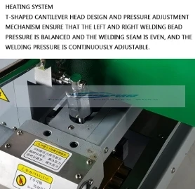 900 Тип HDPE геомембрана сварочный аппарат 1800 Вт Высокая мощность