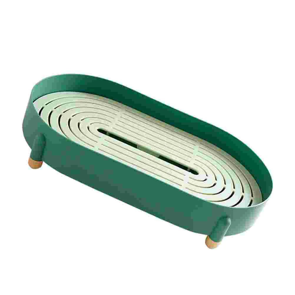 

Fruit Tray Draining Plate Home Double-layer Tray Tableware Kitchen Fruit Tray