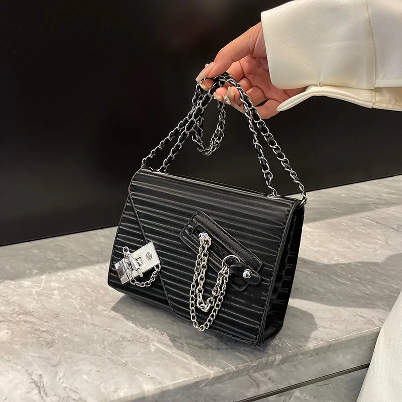 

Дизайнерская сумка на плечо, сумка-мессенджер на цепочке, модная брендовая Сумочка, Роскошная вечерняя сумка-клатч, маленькая квадратная женская сумка, стандартная сумочка