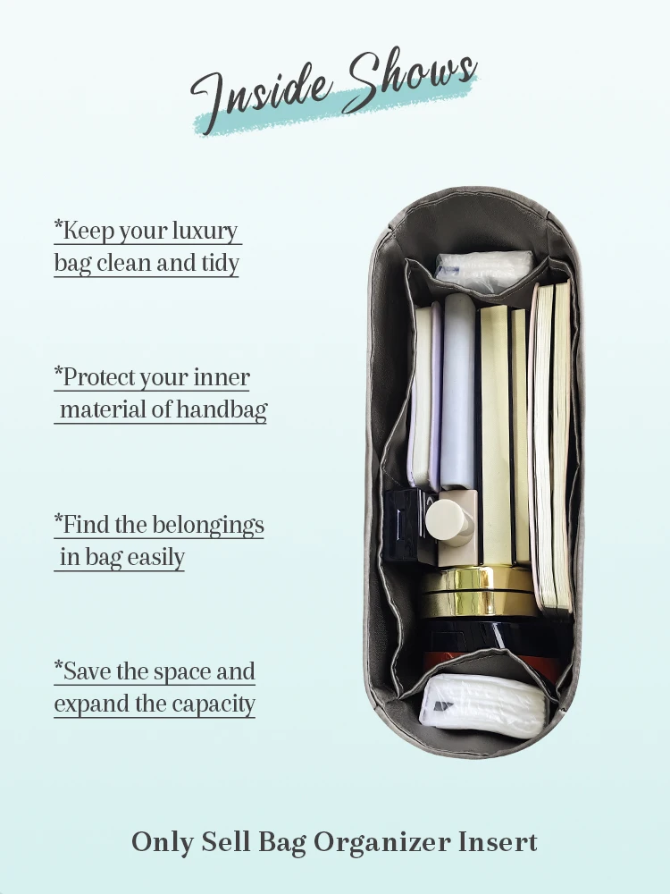 Шелковый Атласный органайзер для кошелька Внутренний сумок подходящий сумочки