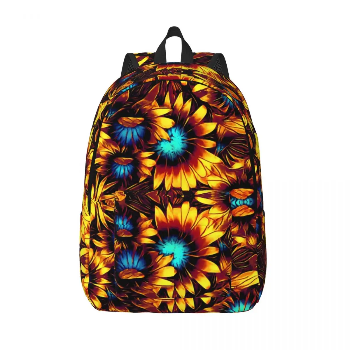

Luminous Sunflower Backpack Abstract Design Cool Backpacks Youth Outdoor Style Large School Bags High Quality Rucksack