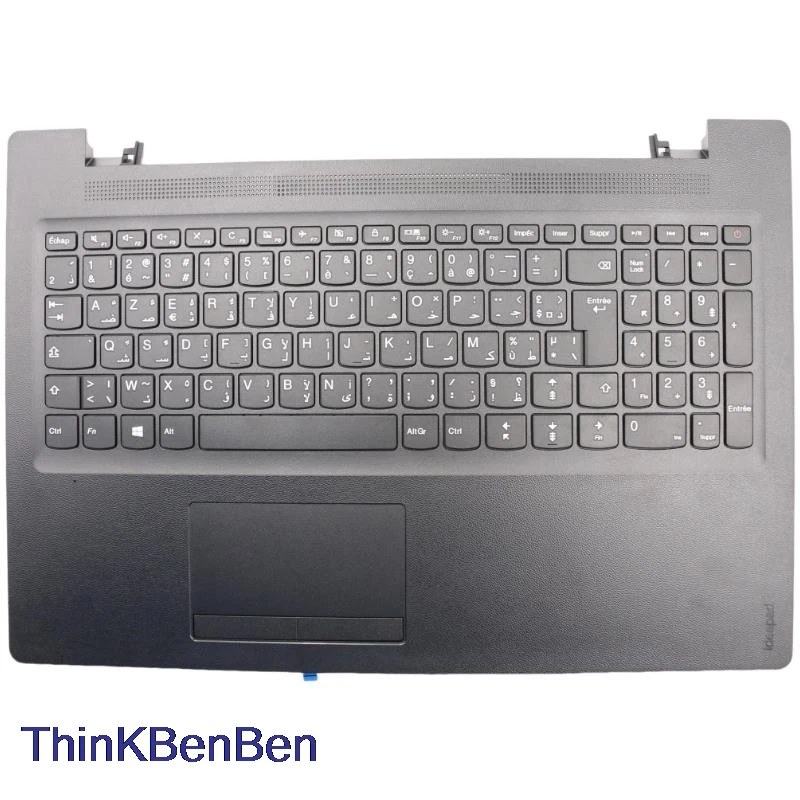 Французский арабский черный верхний чехол для клавиатуры упор рук Lenovo Ideapad 110 15