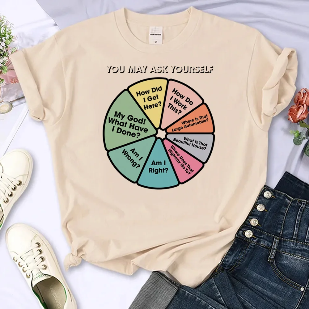 

80's Music Retro Lyrics Tee women comic Japanese graphic Tee girl graphic streetwear Japanese clothing