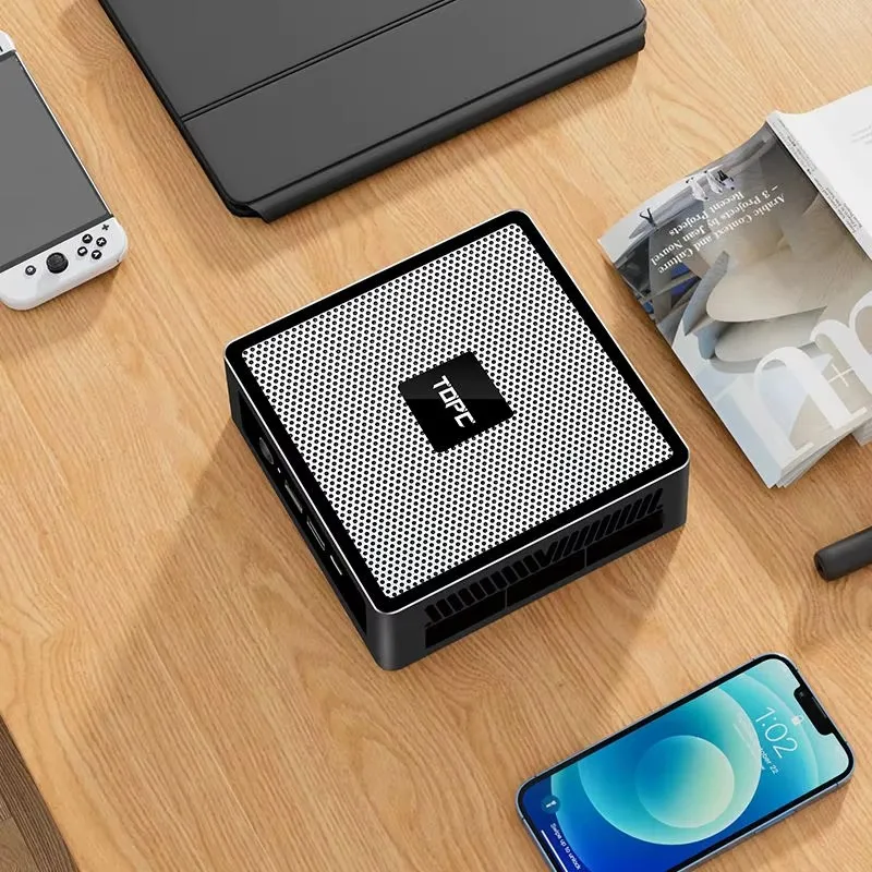 Мини-ПК Topton 13-го поколения Intel Core i9 13900H i7 13700H i5 Windows 11 Настольный геймер 2xDDR4 2xNVMe Barebone