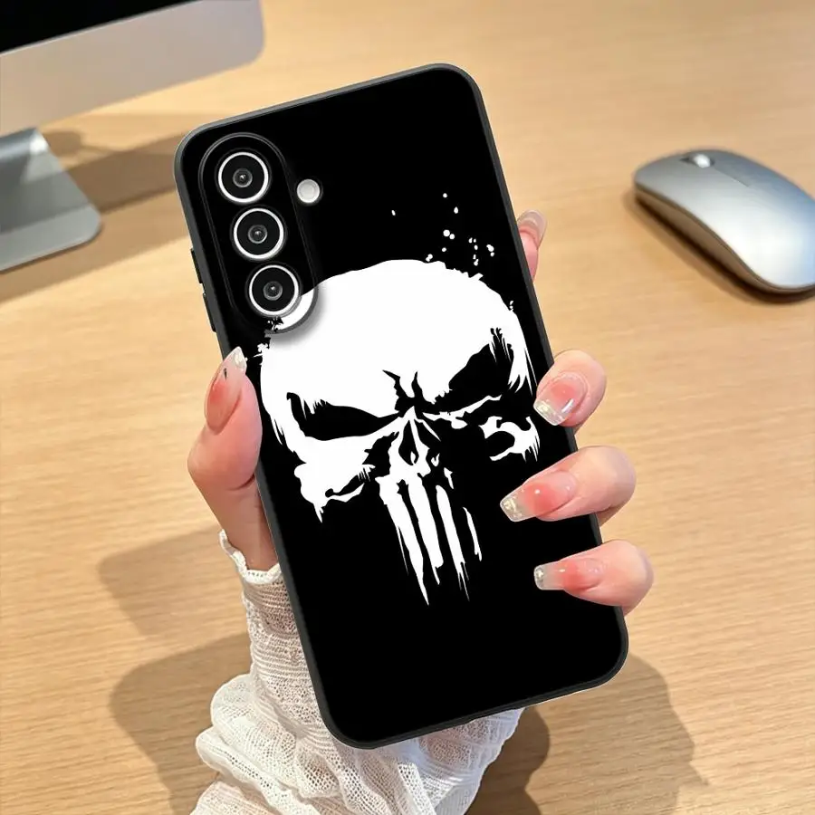 Фото Чехол для телефона The Punisher для Samsung Galaxy A57 A15 A05 A73 A51 A37 A23 A06 A55 A53 A17 A52 A36 A25 A16 A70 A12 A41 A50 A13 №3