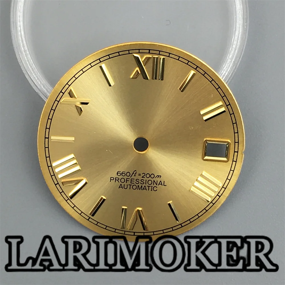 Циферблат LARIMOKER с индексом в римском стиле черные белые золотые красные синие