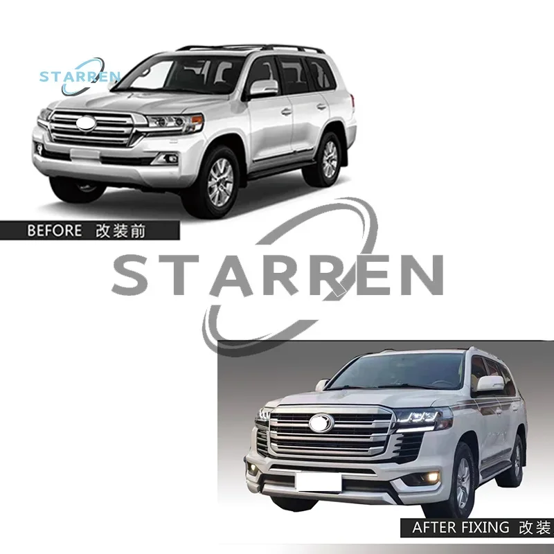 Комплект бампера Lc200 обновление до Lc300 комплект кузова для лифтинга Toyota Land Cruiser