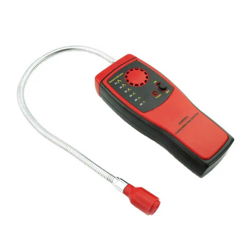 Convenient Combustible Gas Leak Detector with Visual Leakage Indicator AS8800L