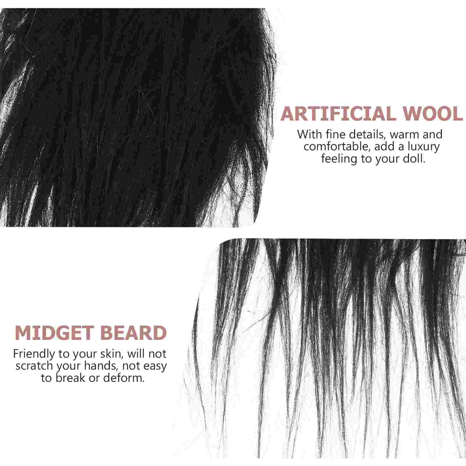 12 комплектов аксессуары для изготовления гномов карликовый искусственный мех