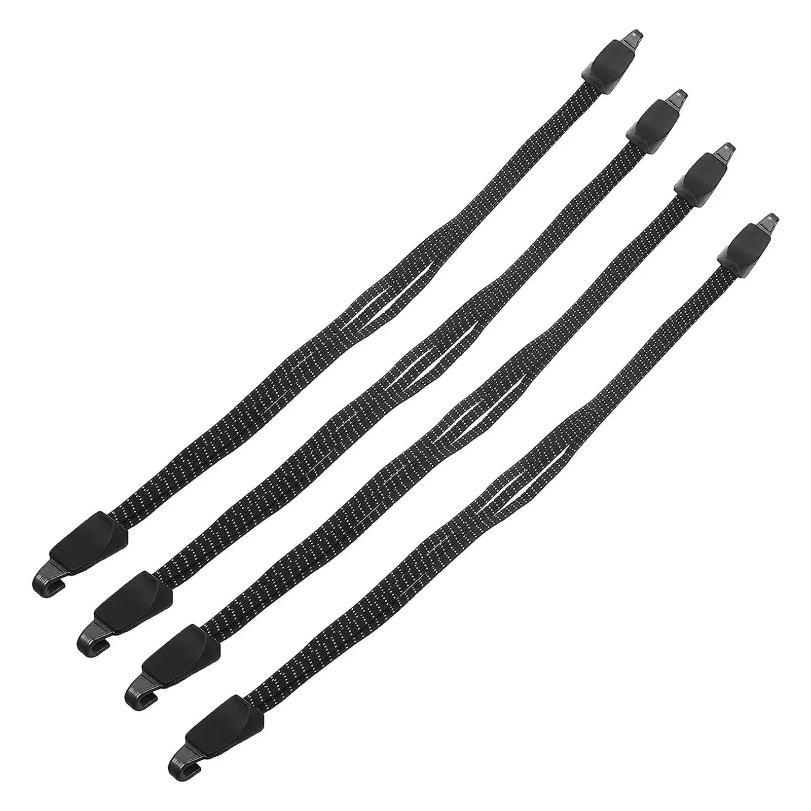 

4Pcs Motorcycle Luggage Rack Straps Universal Luggage Belt Heavy Duty Outdoor Bungee Cords with Hooks for Transporting Cargo RV