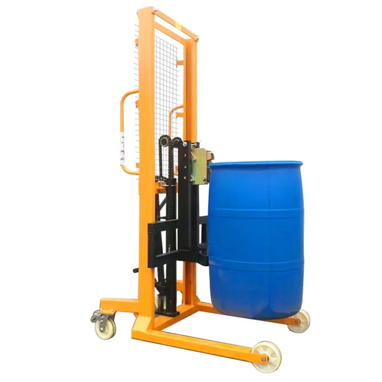 

520kg Hot Sale Power Stacker Oil Drum Lifter hand plastic bucket stacker