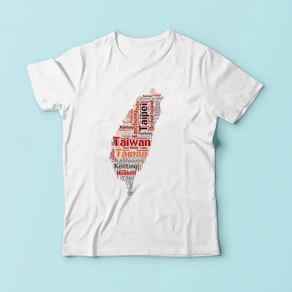 Мужская футболка с коротким рукавом новая белая Повседневная рубашка принтом