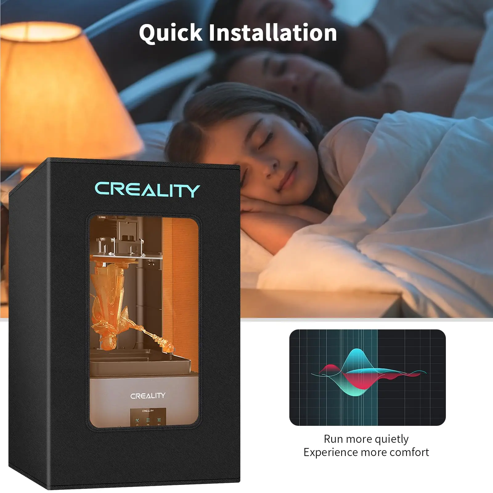 Корпус принтера из смолы CREALITY для HALOT-MAGE PRO HALOT ONE смоляный фильтр 3D-принтера защита