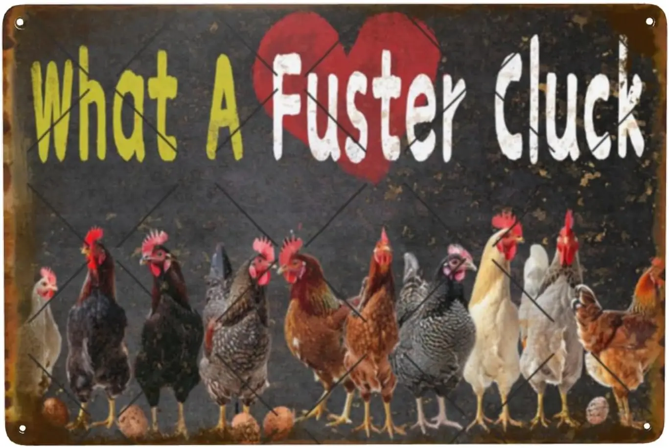Забавный ржавый декор Ktchen Vntge Chcken Coop Sgns Owners Plque Metl Tn для Frmhouse Frm Yrd Fence Home Grdenng Outd